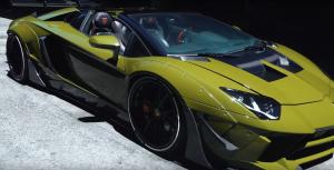 Lamborghini Aventador LP750-4 Superveloce Roadster by Liberty Walk & RDB LA 2020 года 